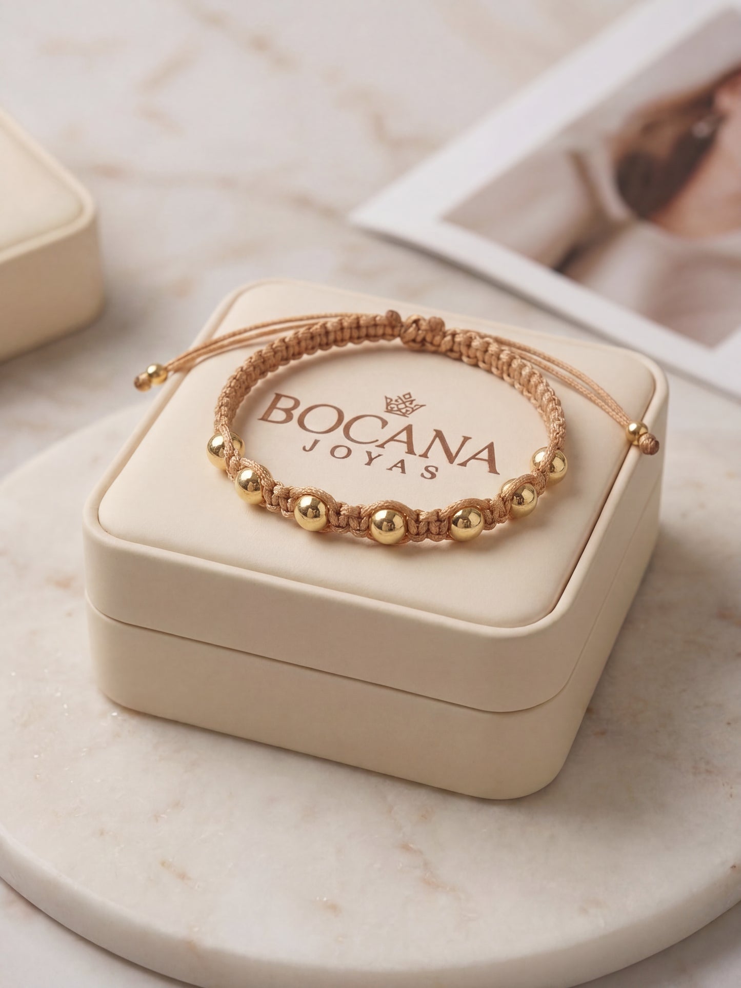 PULSERA 7 BALINES LISOS # 5