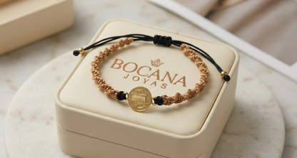 PULSERA ESPIRAL BICOLOR SAN BENITO HOMBRE