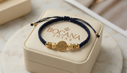 PULSERA AZUL SAN BENITO HOMBRE