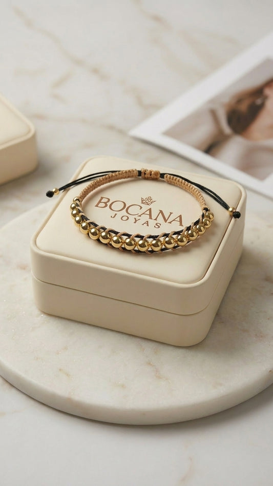 PULSERA  TEJIDO VIRAL HOMBRE