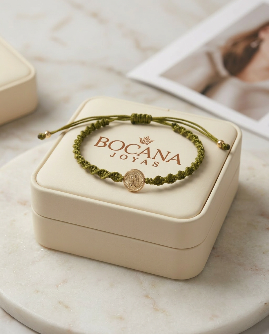 PULSERA ESPIRAL GUADALUPE MUJER