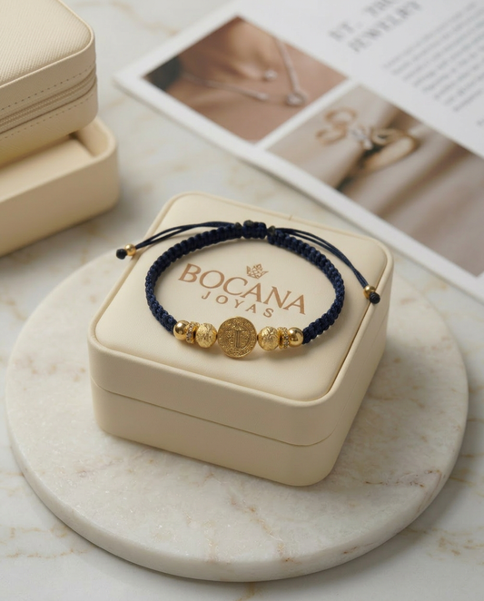 PULSERA AZUL SAN BENITO HOMBRE