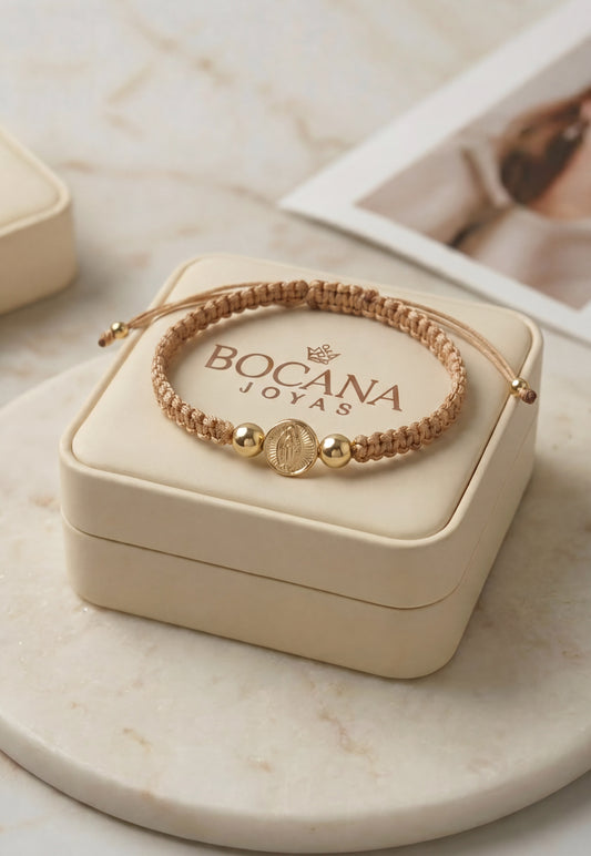 PULSERA VIRGEN DE GUADALUPE SENCILLA