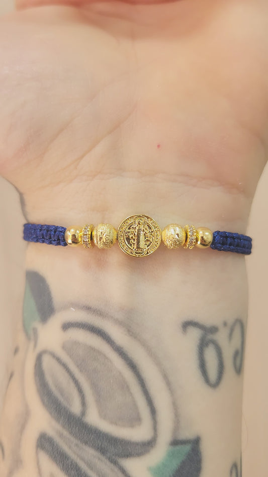 PULSERA AZUL SAN BENITO HOMBRE