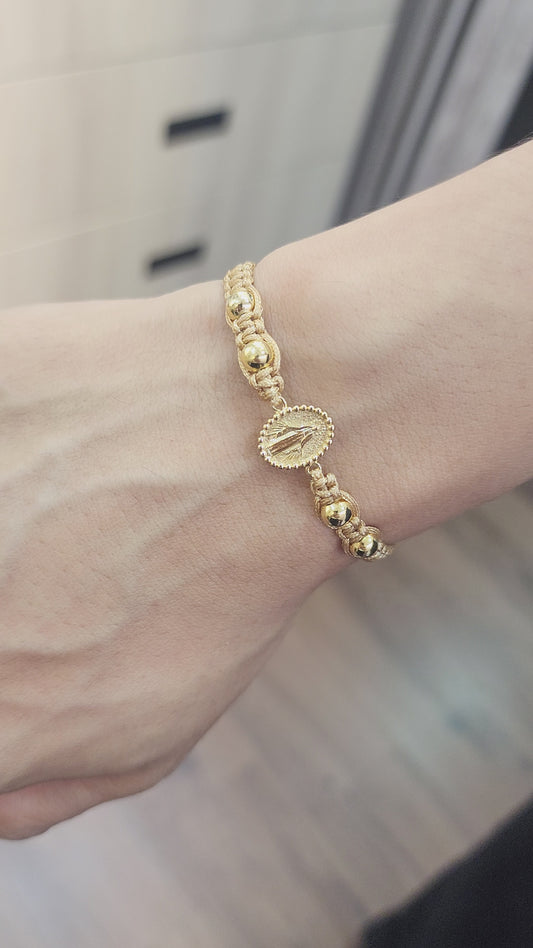 PULSERA VIRGEN MILAGROSA MUJER
