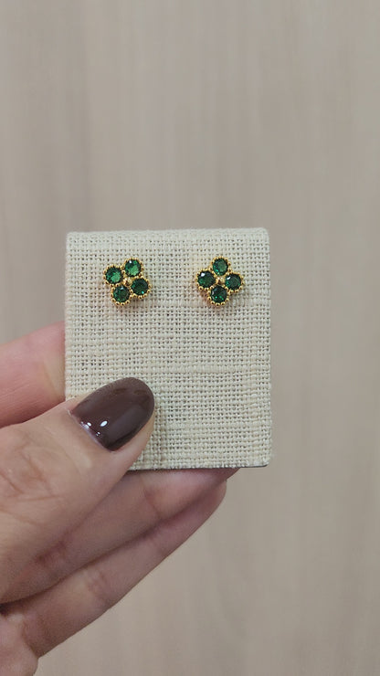 ARETE CLOVER MOTIF VERDE