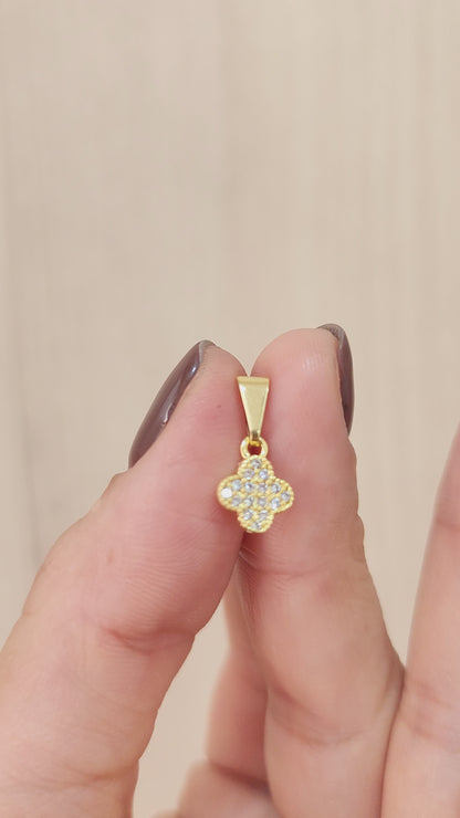 DIJE CLOVER CIRCONIA 7MM