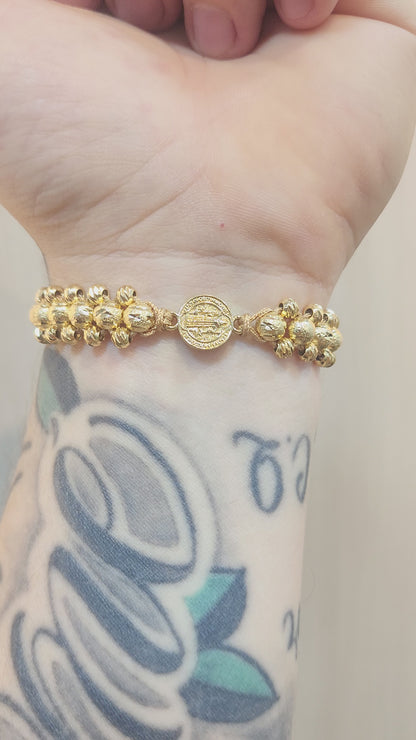 PULSERA 3 CARRILES SAN BENITO HOMBRE