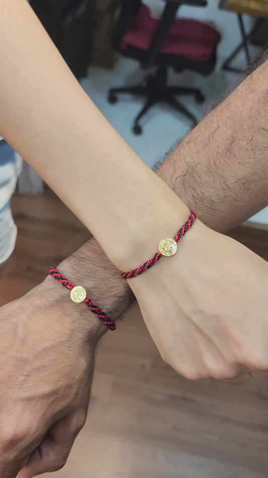 PULSERA SAN BENITO PAREJAS BICOLOR