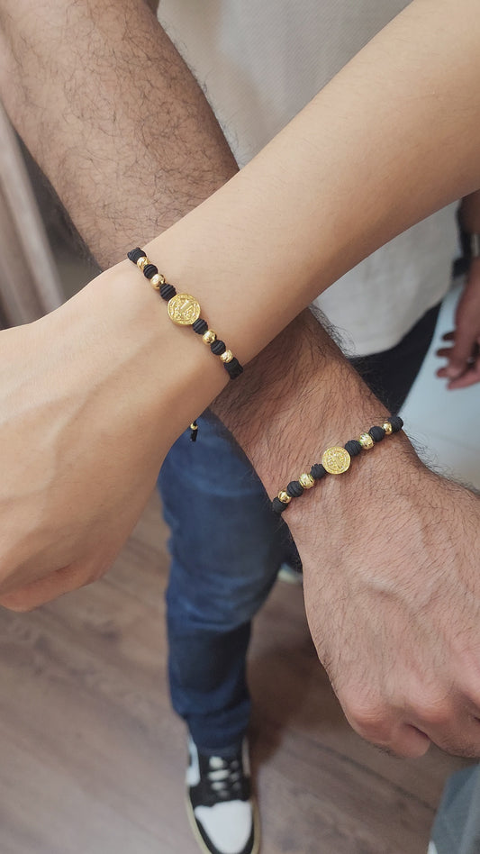 PULSERAS SAN BENITO PROTECCION PAREJAS