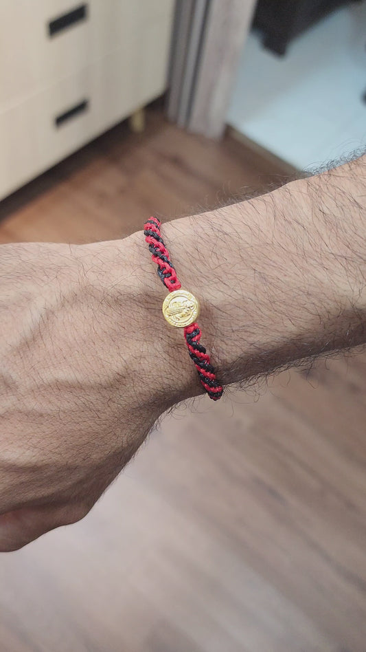 PULSERA SAN BENITO BICOLOR HOMBRE
