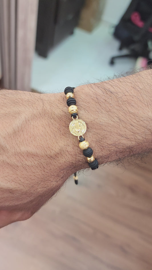 PULSERA SAN BENITO HOMBRE