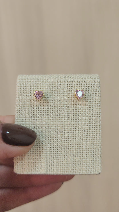 TOPO CIRCONIA CORAZÓN ROSA