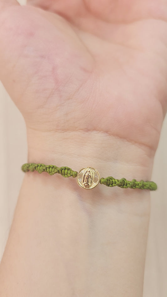 PULSERA ESPIRAL GUADALUPE MUJER
